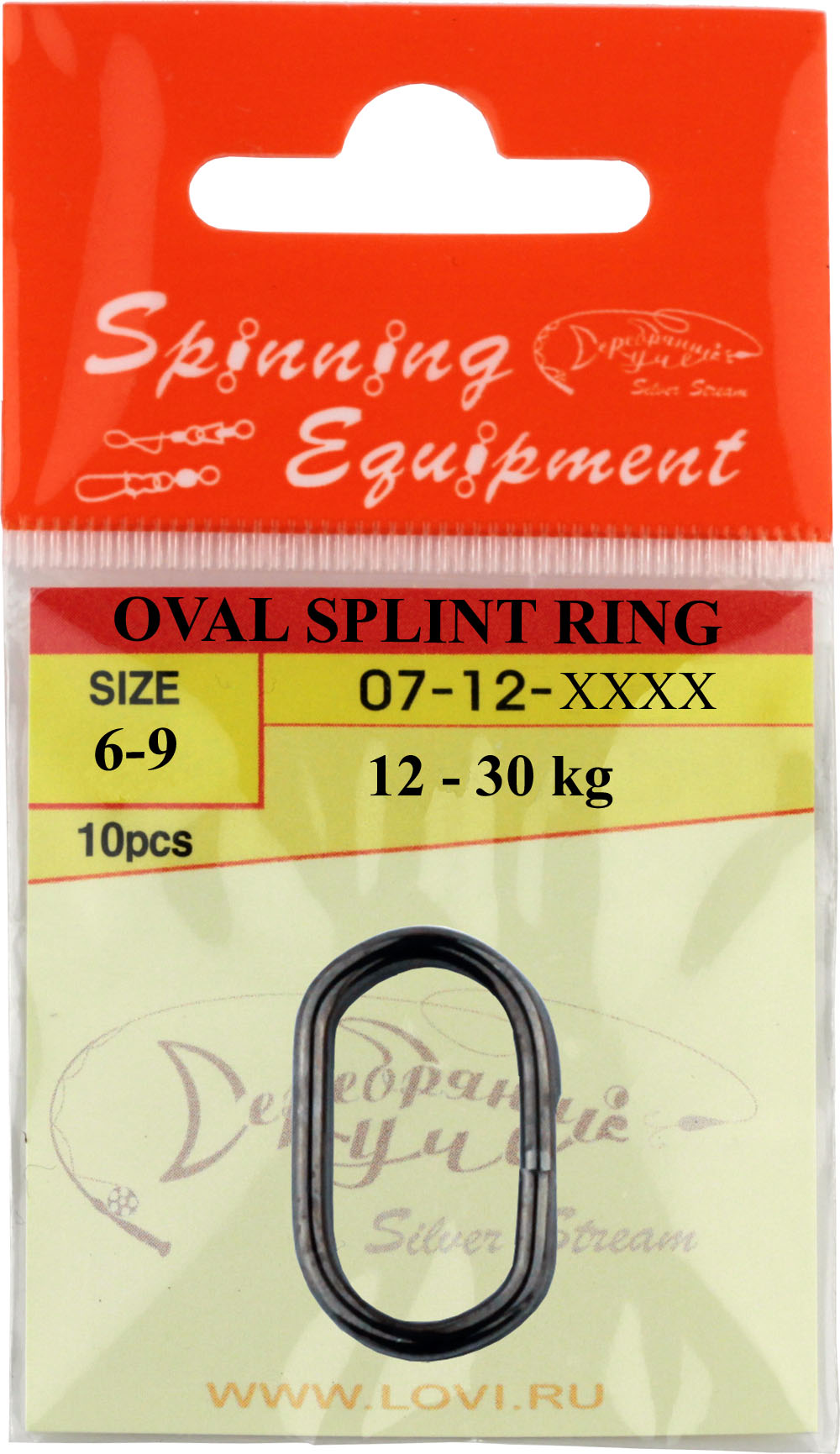 Заводное кольцо OVAL SPLINT RING